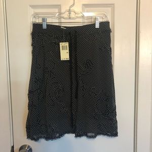 MAX STUDIO HIGH WAIST FLOWY DOT SKIRT! NWT ✨